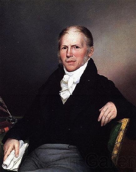 James Peale Portrait of William Young Norge oil painting art